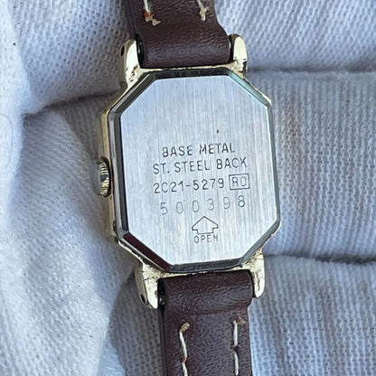Reloj Seiko Mujer Año 1985 Compacto Vintage Caja Octogonal