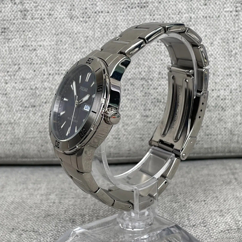 Reloj Pulsar By Seiko VX43 Hombre Año 2016 Azul Acero