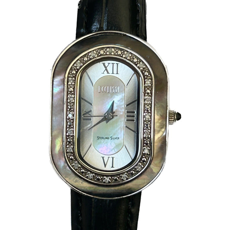 Reloj De Plata 925 Ecclissi Mujer Año 2007 Auténtica Joya