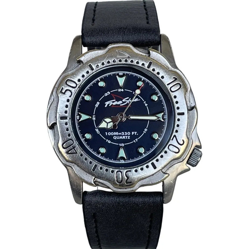 Reloj Freestyle Hombre Años 90´s Diver Surf Azul Escaso
