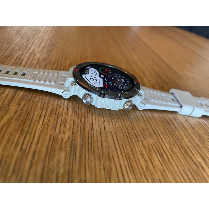 Reloj Inteligente Hombre Deporte Bateria 360mah Agua Gris