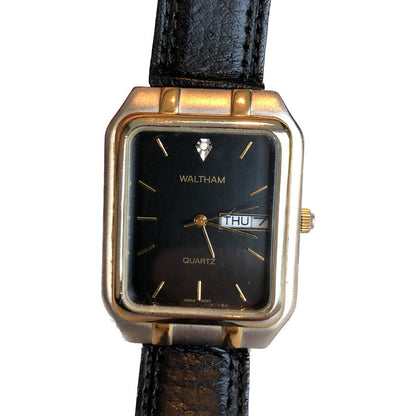Reloj Waltham Vintage Hombre Raro Y Escaso Ochentero