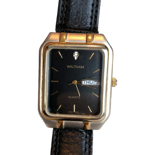 Reloj Waltham Vintage Hombre Raro Y Escaso Ochentero