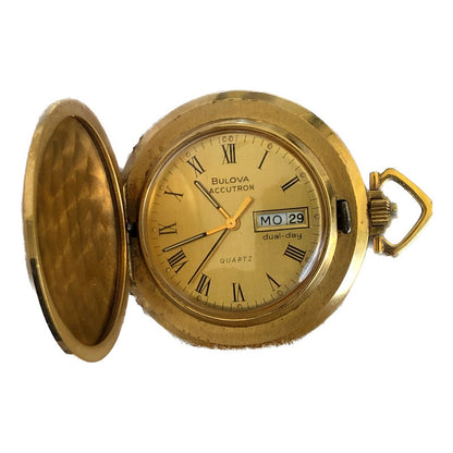 Reloj Bulova Accutron Vintage 1985 Bolsillo Valor Histórico Dualday