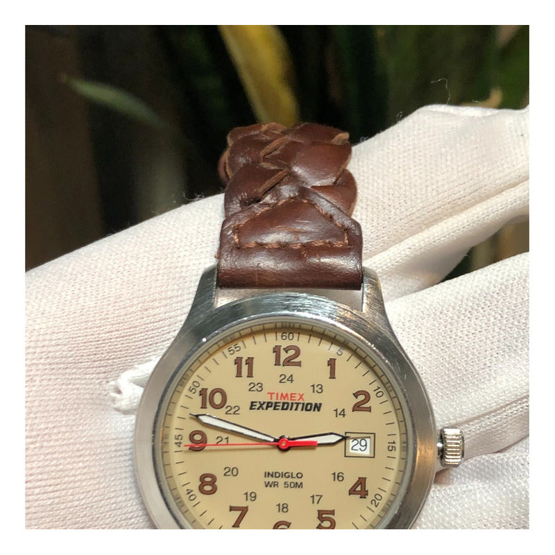 Reloj Timex Neovintage Expedition Años 2.000 Pulsera Trenzada
