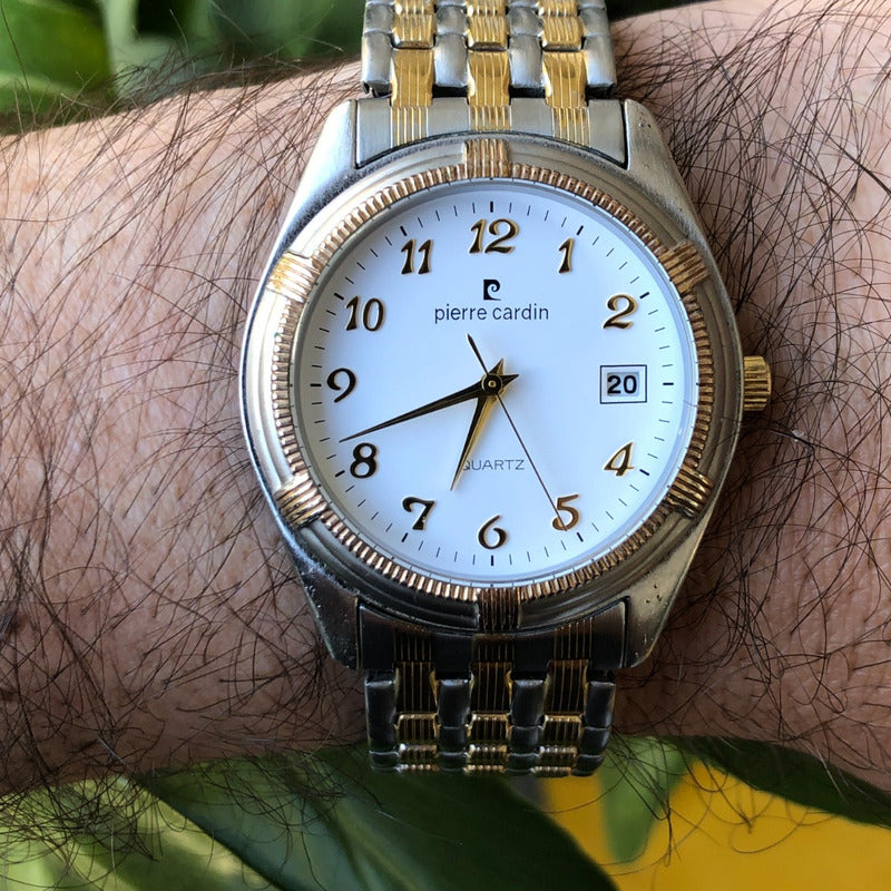 Reloj Pierre Cardin Hombre 1995 Two-tone Correa Expandible