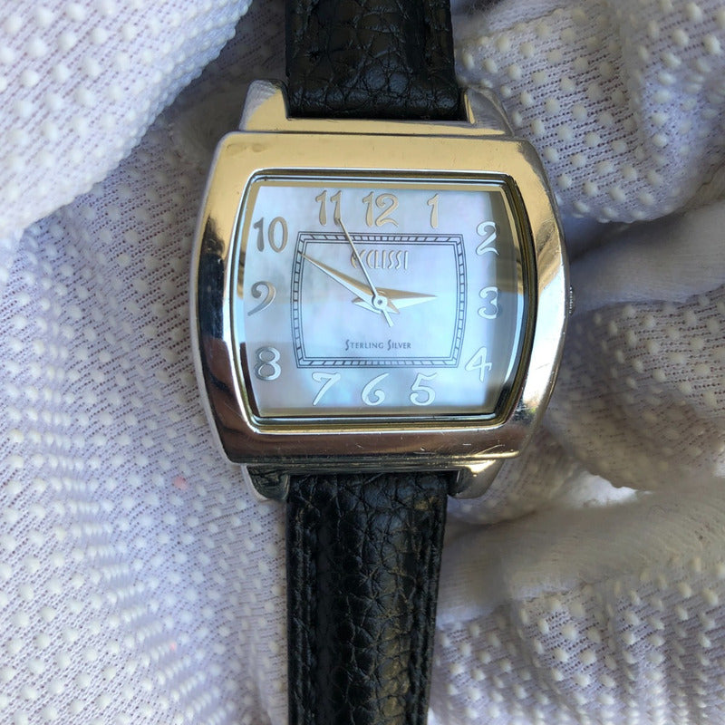 Reloj Ecclissi Mujer Plata 925 Dial Madreperla Año 2001 Único