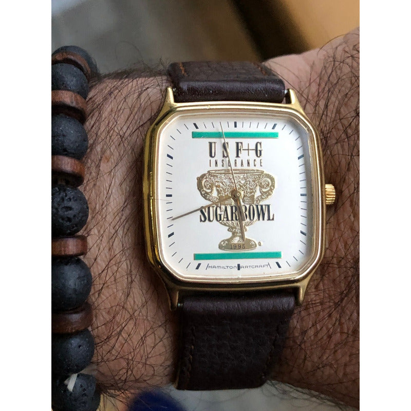 Reloj Hamilton Vintage 8452 Sugar Bowl Hombre Año 1995