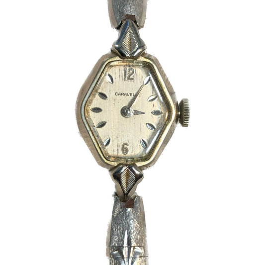 Reloj Caravelle By Bulova Suizo 1971 A Cuerda Mujer 17 Rubíes