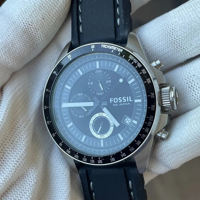 Reloj Fossil Hombre Cronógrafo 2007 Taquímetro Ya No Lo Fabrican