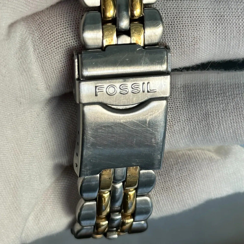 Reloj Fossil Blue Hombre Diver 2002 Escaso Neovintage