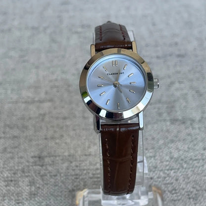 Reloj Claremont Mujer Dial Celeste Máq.japonesa 2000s Único