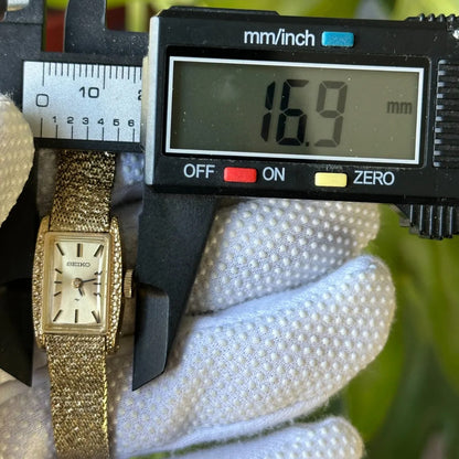 Reloj Seiko Mujer Mecánico Año 1967 Diseño Joya Integrado