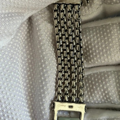 Reloj Ecclissi Mujer Plata Maciza 925 Años 2000s Art Déco 70gramos