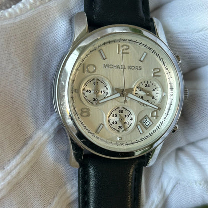 Reloj Michael Kors Hombre Año 2011 Cronógrafo Acero Escaso