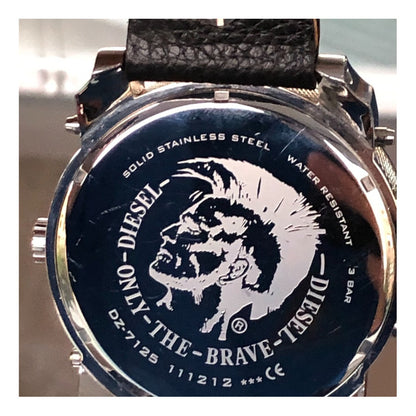 Reloj Diesel Dz-7125 Vintage Hombre Muy Grande Descontinuado