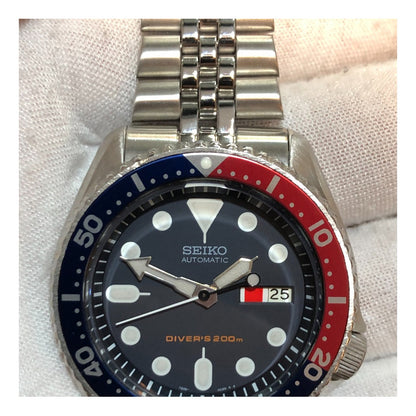 Reloj Seiko Divers Skx009 Mítico Bisel Pepsi Automático
