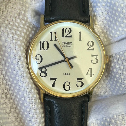Reloj Timex Hombre 1993 Serif Clásica Vintage Compacto