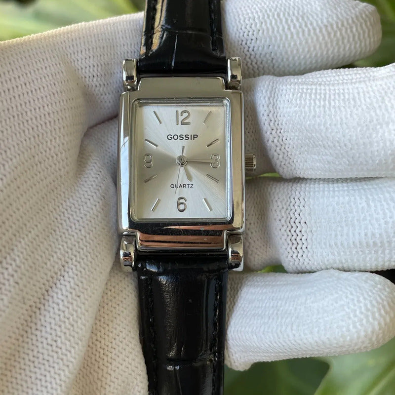 Reloj Gossip Mujer Año 2003 Cuarzo Japonés Rectangular