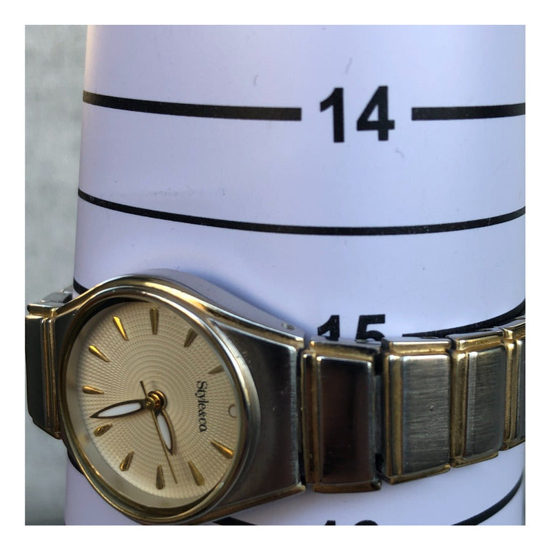 Reloj Style & Co Mujer Vintage Dorado/plateado