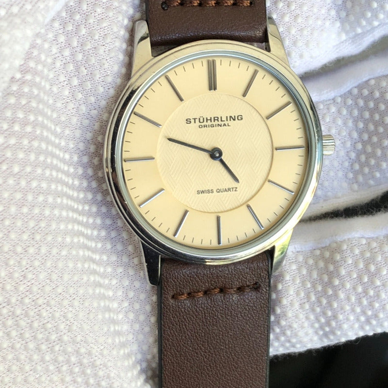 Reloj Stührling Hombre Año 2012 Swiss Cristal Krysterna