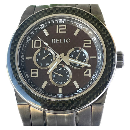 Reloj Relic Hombre 2012 Deportivo Dial Fibra Carbono Raro