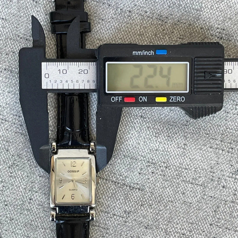 Reloj Gossip Mujer Año 2003 Cuarzo Japonés Rectangular