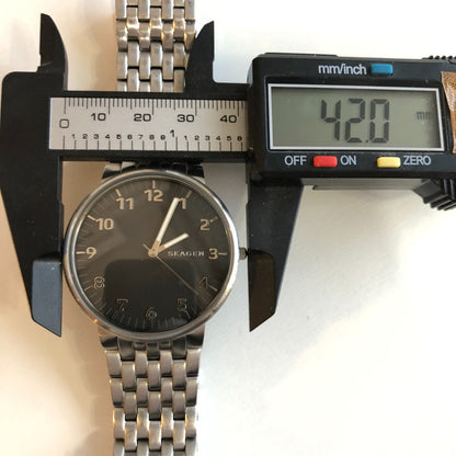 Reloj Skagen Ancher Hombre Minimalismo Danés Año 2017 Escaso
