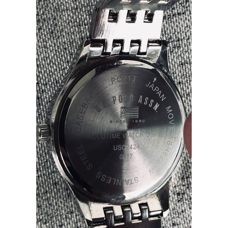 Reloj Us Polo Assn. Diamond Movimiento Japonés Hombre
