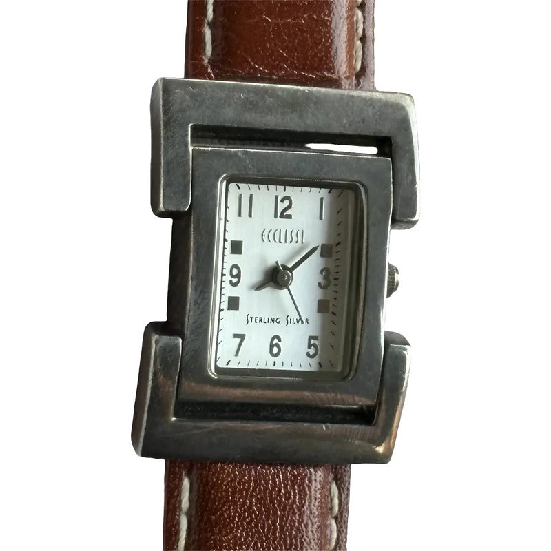 Reloj De Plata 925 Ecclissi Mujer Años 2000´s Minimalist
