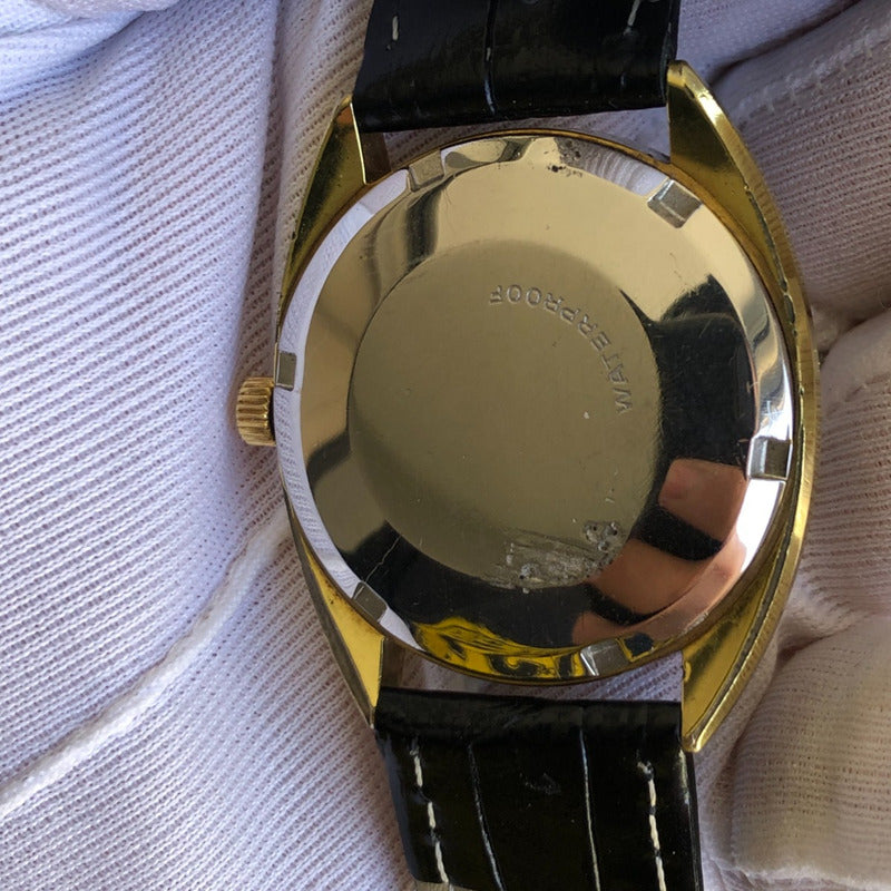 Reloj Omega De Ville Automático Vintage 1968 Cal. 552 Plaqué Oro 20 Micras