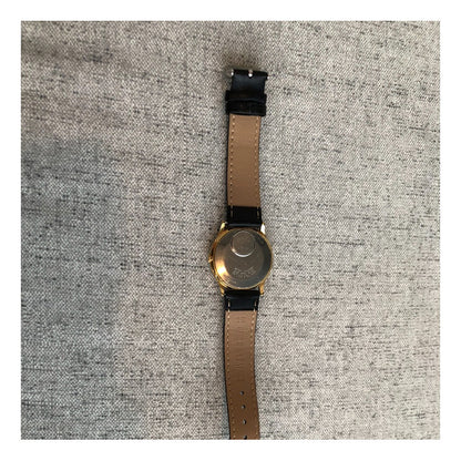 Reloj Timex Vintage Dorado Línea Q 80´s Escaso
