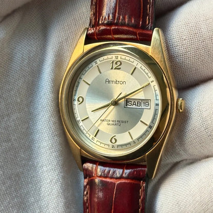 Reloj Armitron Clásico Día-fecha Impecable Dress 2005