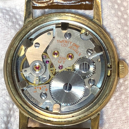 Reloj Kaltron Hombre Mecánico Vintage 1962 Suizo 21 Joyas