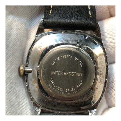 Reloj Timex Cuadrado Mecánico 1983 Funciona Perfecto Escaso