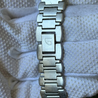 Reloj Gruen Unisex Dial Texturizado 34mm 1993 Diamante A Las 12