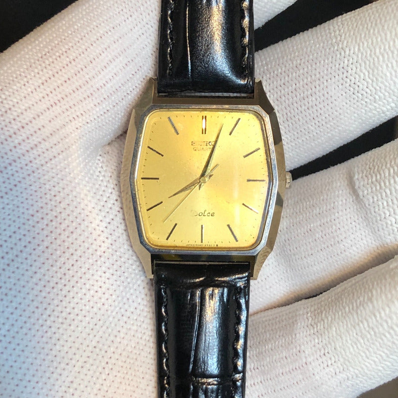 Reloj Seiko Dolce Hombre Vintage 1982 Coleccionable Escaso Pátina