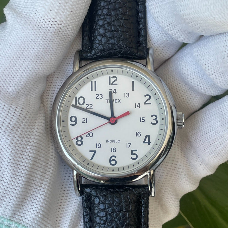 Reloj Timex Hombre 2015 Indiglo 38mm Clásico 24h Impecable