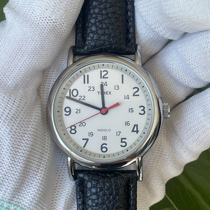 Reloj Timex Hombre 2015 Indiglo 38mm Clásico 24h Impecable