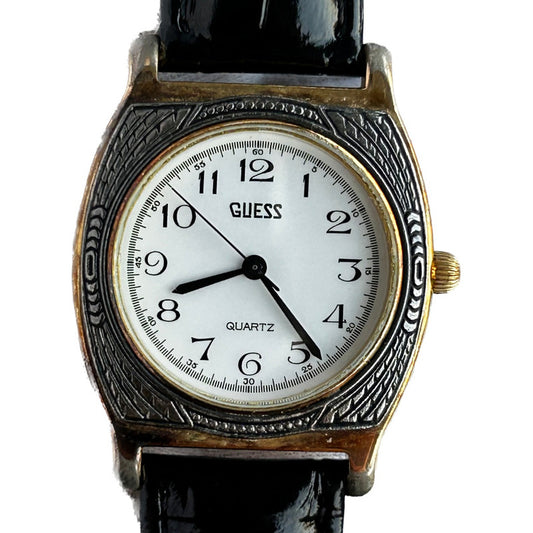 Reloj Guess Mujer Año 1991 Bicolor Vintage Caja Grabada Raro