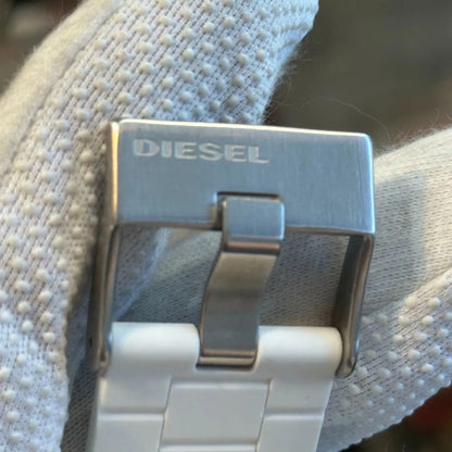 Reloj Diesel Hombre Blanco Año 2011 Only Brave 44mm