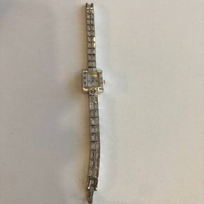 Reloj Anne Klein Ii Mujer Años 90´s Nácar Cristales Baguette