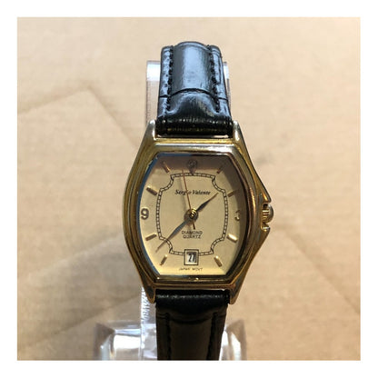 Reloj Sergio Valente Diamond Quartz Mujer Vintage Fines 80´s
