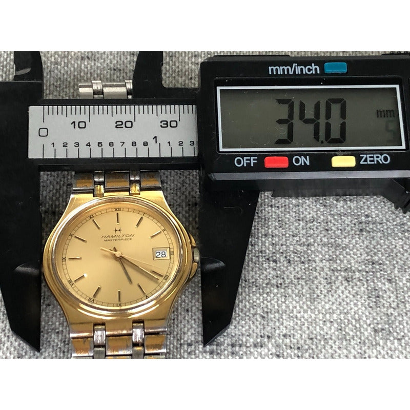 Reloj Hamilton Masterpiece 9162a Gm Vintage Hombre