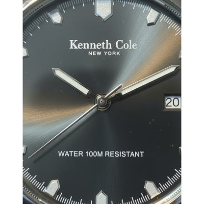 Reloj Kenneth Cole Hombre 1998 Sunburst Pulsera Ondulada