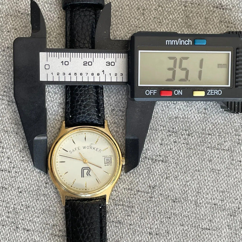 Reloj Hamilton Hombre Año 1991 Safe Worker Pieza Histórica