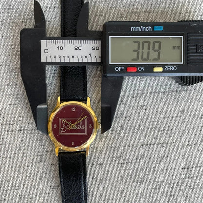 Reloj Shauels Unisex A Cuerda Ca. Año 1980 Dial Marrón Único