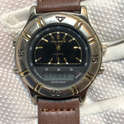 Reloj Helbros Hombre Año 1986 Ana-digi Escaso 100% Funcional