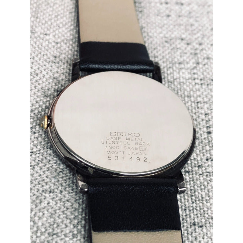 Reloj Seiko Vintage Unisex 90´s Ultra Delgado Raro Y Escaso