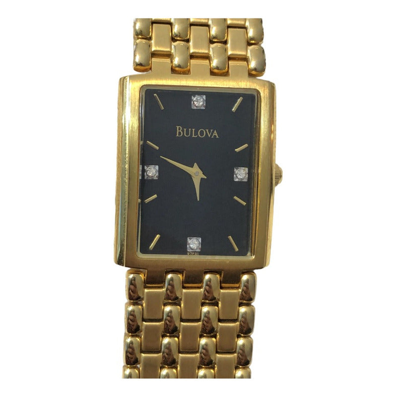 Reloj Bulova Unisex Joya Art Déco Vintage Año 2000 Único